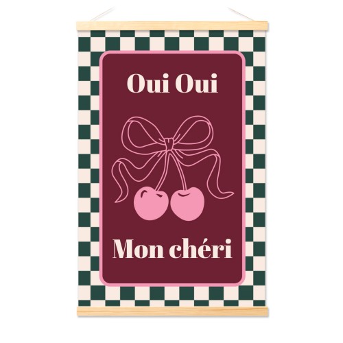 Checker Cherie Mood Text - Only