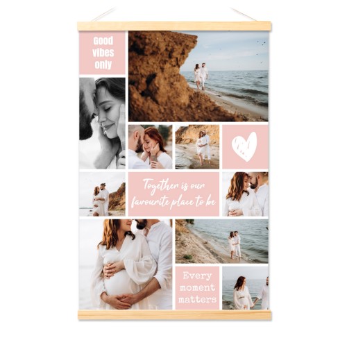 Plakat med Plakathenger 40 x 60 cm Tre