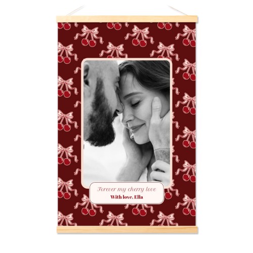 Vintage Cherry Love Text - Only Vintage Cherry Love Text - Only