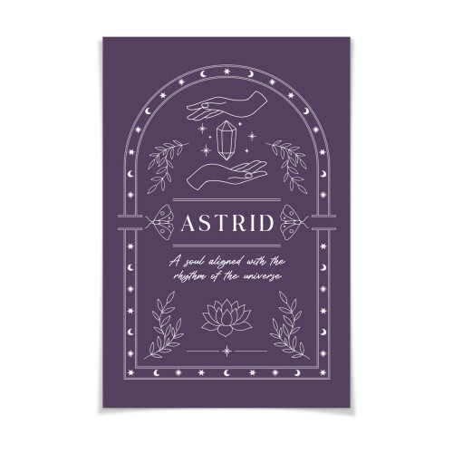 Cosmic Harmony Frame - Text Only