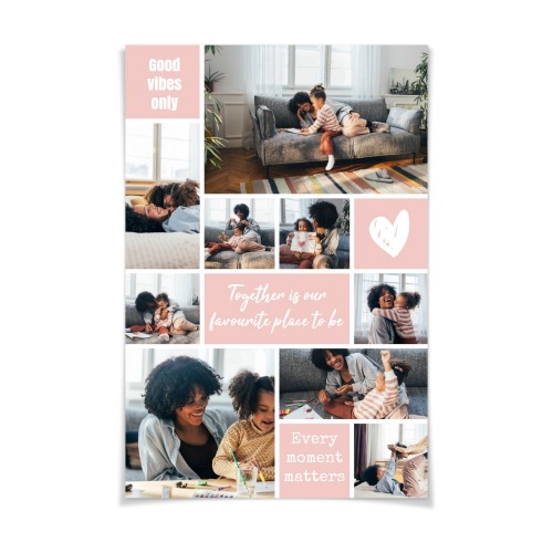 Fotocollage 40 x 60 cm Matt overflate