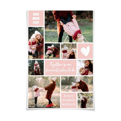 Plakatcollage 40 x 60 cm Mat overflade Plakatcollage 40 x 60 cm Mat overflade