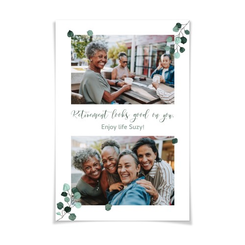 Poster collage 40 x 60 cm Matt