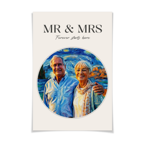 Julistekollaasi 40 x 60 cm Matta