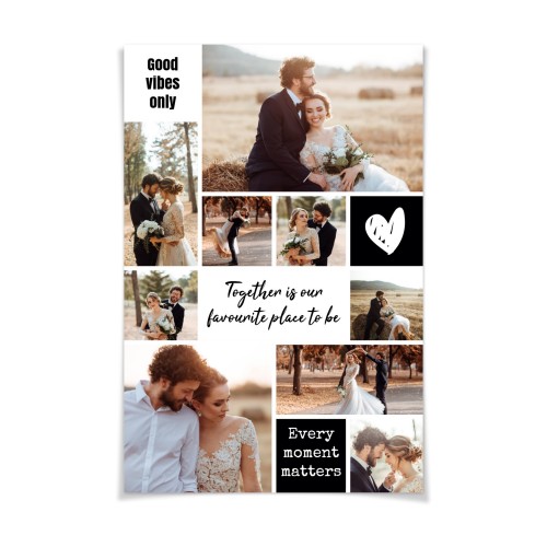 Pêle-Mêle 40 x 60 cm Mat