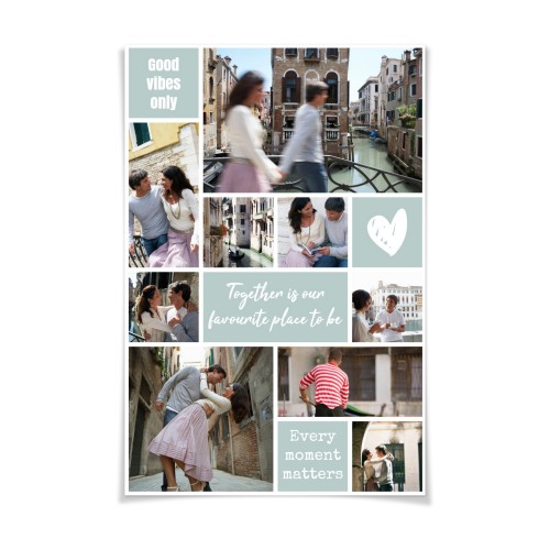 Poster collage 40 x 60 cm Matt Poster collage 40 x 60 cm Matt