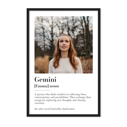 Inramad poster 40 x 60 cm Svart Inramad poster 40 x 60 cm Svart