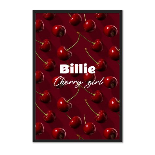 Cherry Coded Pattern Text - Only