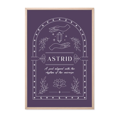 Cosmic Harmony Frame - Text Only