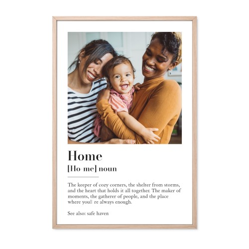 Foto-Collage mit Rahmen 40 x 60 cm Naturel Foto-Collage mit Rahmen 40 x 60 cm Naturel