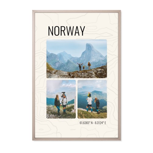 Indrammet plakat 40 x 60 cm Muldvarp Indrammet plakat 40 x 60 cm Muldvarp