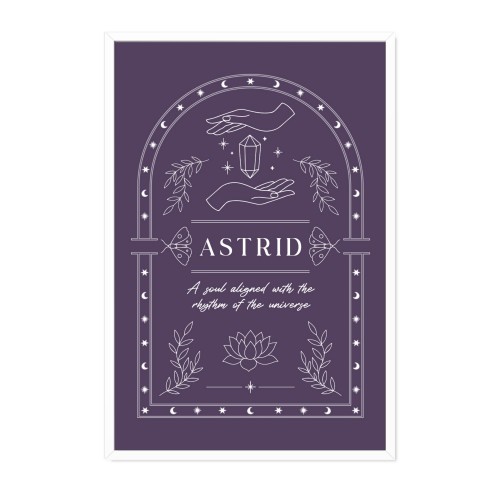 Cosmic Harmony Frame - Text Only