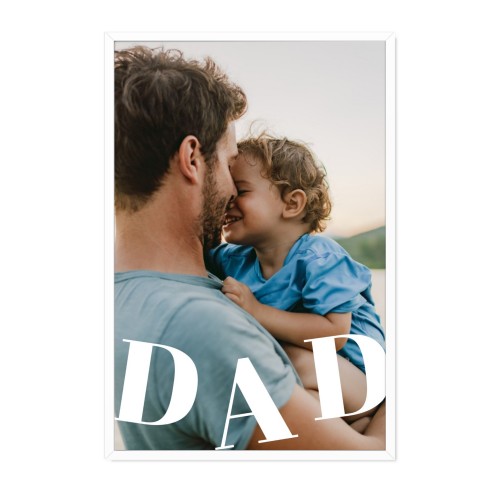 Framed Collage Poster 40 x 60 cm White Framed Collage Poster 40 x 60 cm White