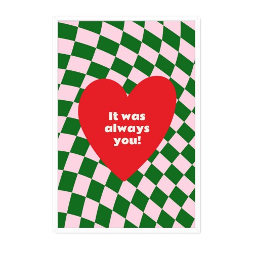 Poster in lijst 40 x 60 cm Wit Poster in lijst 40 x 60 cm Wit