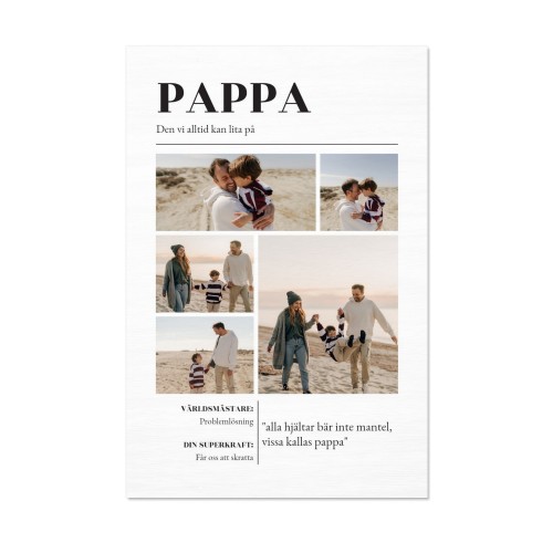 Trätavla 40 x 60 cm