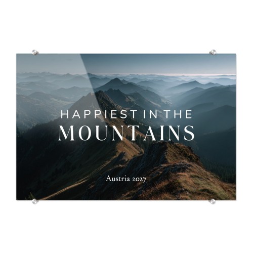 Photo sur Plexi 50 x 75 cm