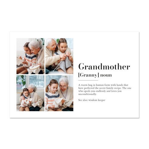 Dictionary Definition with 4 photos