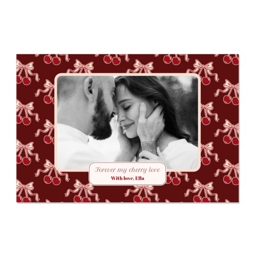 Vintage Cherry Love Text - Only Vintage Cherry Love Text - Only