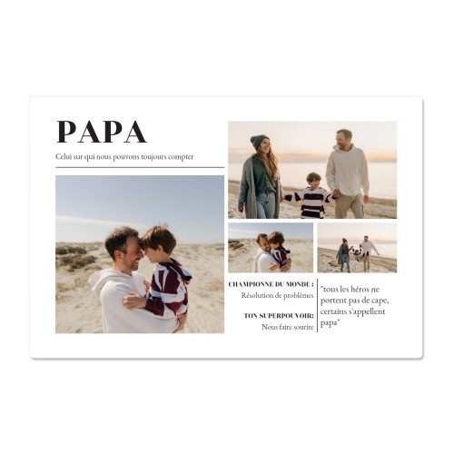 Tableau photo Alu 50 x 75 cm