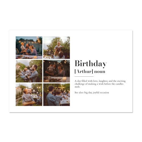 Dictionary Definition with 6 Photos