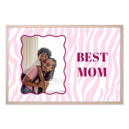 Zebra Swirly Frame Zebra Swirly Frame