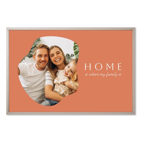 Pêle-Mêle encadré 50 x 75 cm Taupe