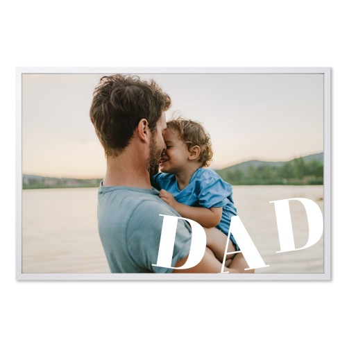 Framed Collage Poster 50 x 75 cm White Framed Collage Poster 50 x 75 cm White