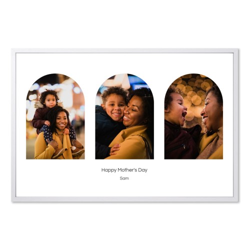 PĂȘle-MĂȘle encadrĂ© 50 x 75 cm Blanc PĂȘle-MĂȘle encadrĂ© 50 x 75 cm Blanc