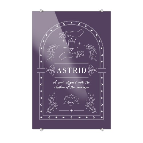 Cosmic Harmony Frame - Text Only