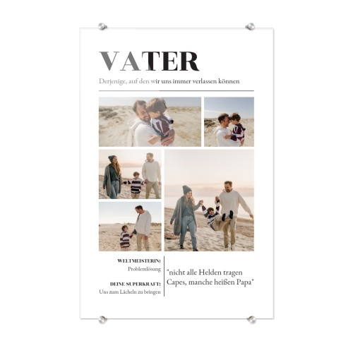 Foto hinter Acrylglas 50 x 75 cm