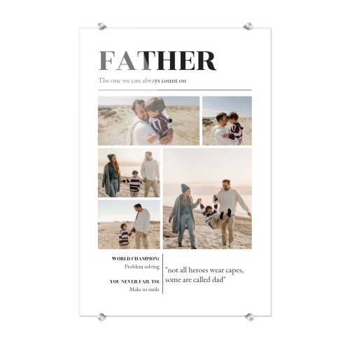 Acrylic Photo 50 x 75 cm