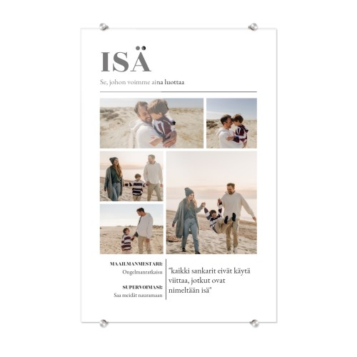 Akryylilasitaulu 50 x 75 cm