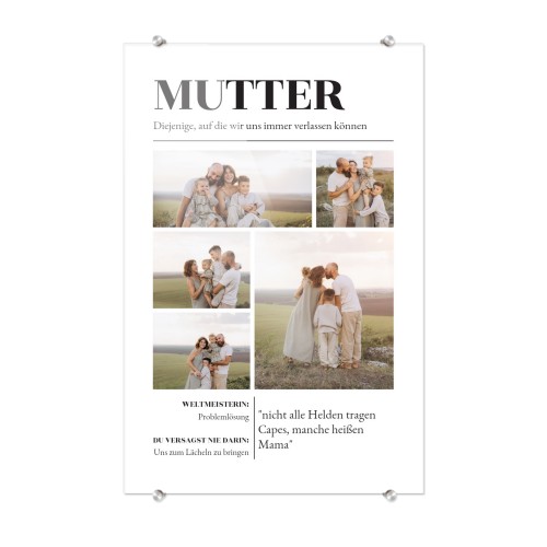 Foto hinter Acrylglas 50 x 75 cm