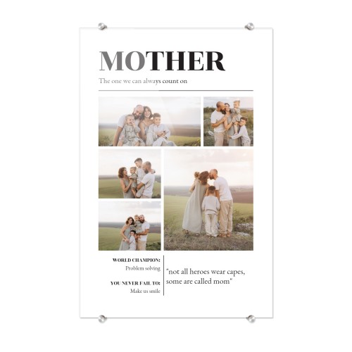 Acrylic Photo 50 x 75 cm