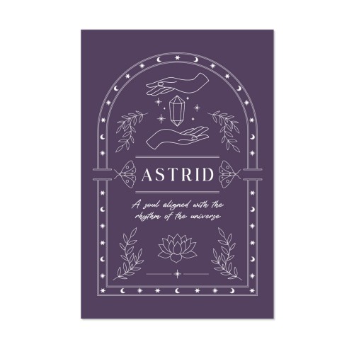 Cosmic Harmony Frame - Text Only