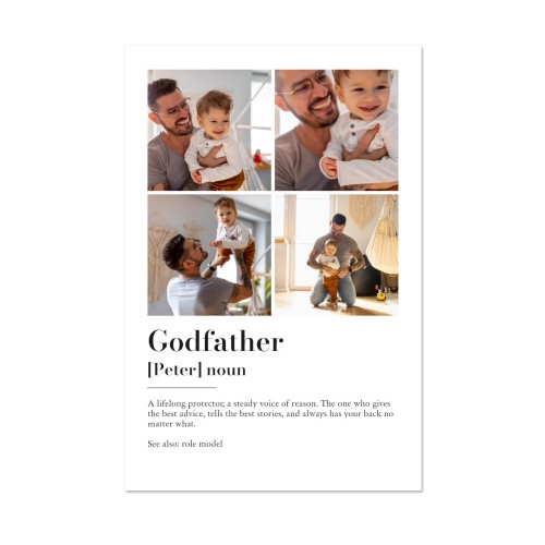 Dictionary Definition with 4 photos