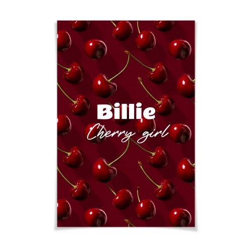 Cherry Coded Pattern Text - Only