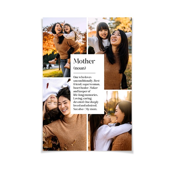 Poster collage 50 x 75 cm Matt Poster collage 50 x 75 cm Matt