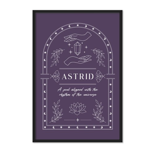 Cosmic Harmony Frame - Text Only