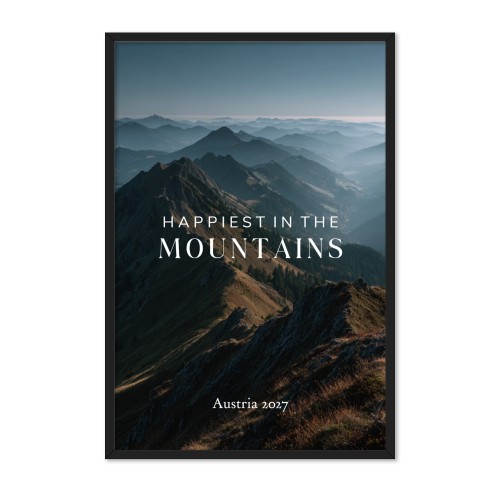 Photo Only White Text