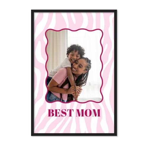 Zebra Swirly Frame Zebra Swirly Frame