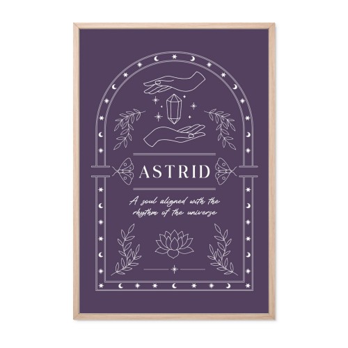 Cosmic Harmony Frame - Text Only