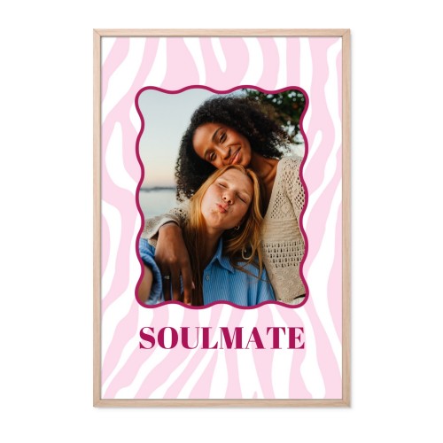 Zebra Swirly Frame Zebra Swirly Frame