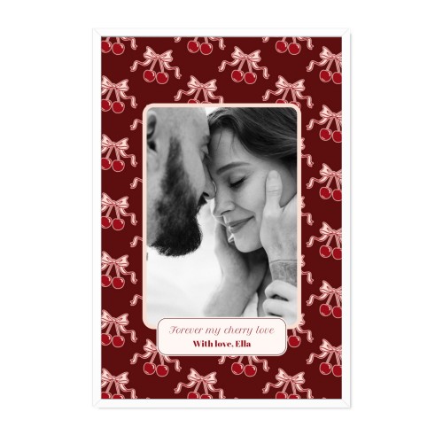 Vintage Cherry Love Text - Only Vintage Cherry Love Text - Only