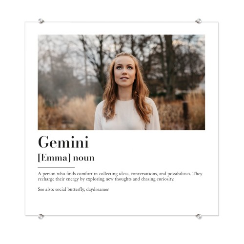 Foto hinter Acrylglas 60 x 60 cm Foto hinter Acrylglas 60 x 60 cm