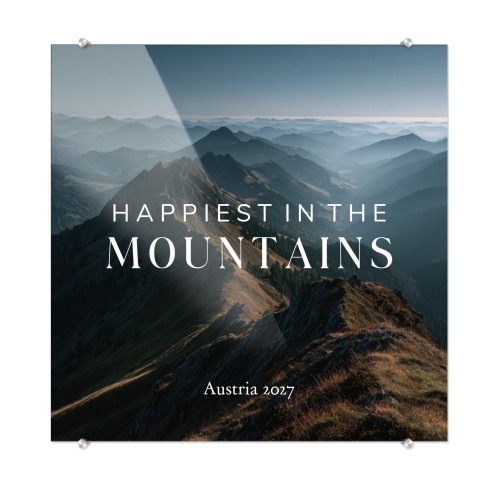 Acrylic Photo 60 x 60 cm