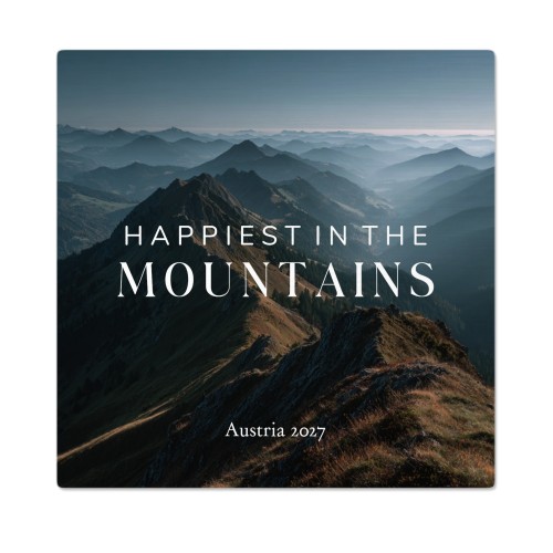 Aluminiumsfoto med børstet overflade 60 x 60 cm Aluminiumsfoto med børstet overflade 60 x 60 cm