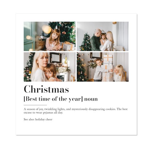 Dictionary Definition with 4 photos