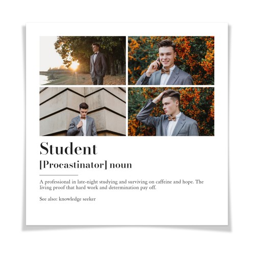 Dictionary Definition with 4 photos