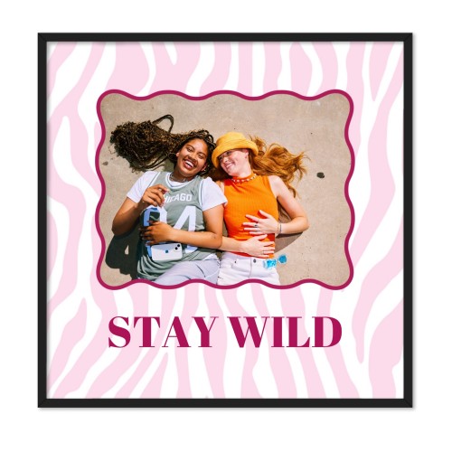 Zebra Swirly Frame Zebra Swirly Frame